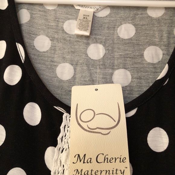 Ma Cherie (Target) maternity tank NWT XL - Picture 3 of 3